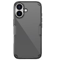   Nillkin Nature Pro Apple iPhone 17 szilikon tok, átlátszó-fekete
