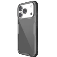   Nillkin Nature Pro Apple iPhone 17 Pro szilikon tok, átlátszó-fekete