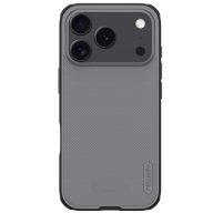   Nillkin Super Frosted PRO Apple iPhone 17 Pro Max műanyag hátlap tok, átlátszó-fekete