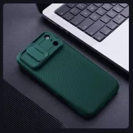   Nillkin CamShield Pro Apple iPhone 17 Pro műanyag hátlap tok, zöld