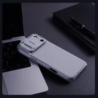   Nillkin CamShield Pro Apple iPhone 17 Pro Max műanyag hátlap tok, titánium szürke