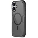 Nillkin Nature Pro Apple iPhone 17 mágneses hátlap tok, átlátszó-fekete