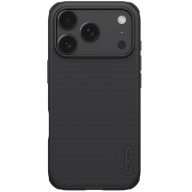   Nillkin Super Frosted PRO Apple iPhone 17 Pro Max mágneses műanyag hátlap tok, fekete