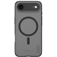   Nillkin Super Frosted PRO Apple iPhone Air (2025) mágneses műanyag hátlap tok, átlátszó-fekete