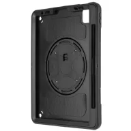   4smarts Rugged Apple iPad Air 11" 2024 / 2025 / Pro 11" 2021 / 2020 strapabíró, ütésálló tablet tok, fekete