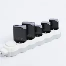 Forcell F-Energy GaN III B245201(2C) 2xUSB-C töltő adapter, PD, QC4.0, 3A, 45W, fekete