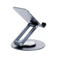   Forcell F-Grip Fold Stand 3 360 állítható / dönthető / összecsukható asztali tablet tartó, szürke