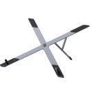 Forcell F-Grip Fold Stand X Pro állítható / összecsukható asztali notebook / laptop tartó, szürke