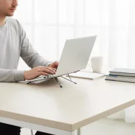   Forcell F-Grip Fold Stand X Pro állítható / összecsukható asztali notebook / laptop tartó, szürke