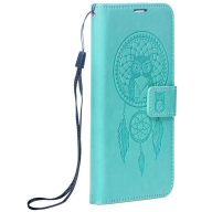   Mezzo Book Xiaomi Redmi 15C 4G / 15C 5G kinyitható tok kártyatartóval, álomfogó minta, zöld