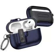   Tech-Protect Slim Hook AirPods Pro 3 strapabíró tok karabinerrel, kék