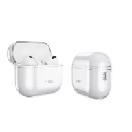   Tech-Protect Flexair AirPods Pro 3 tok karabinerrel, átlátszó