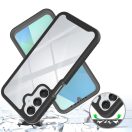 Tech-Protect Defense Samsung Galaxy A17 strapabíró tok kijelzővédő kerettel, fekete