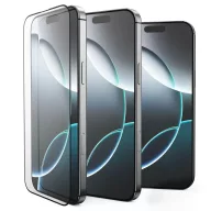   Tech-Protect Glass Fit Samsung Galaxy A17 kijelzővédő üvegfólia, fekete (2db)