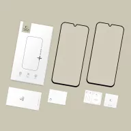   Tech-Protect Glass Fit Samsung Galaxy A17 kijelzővédő üvegfólia, fekete (2db)