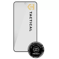   Tactical Glass Shield Privacy Stealth 5D Xiaomi Redmi Note 14 4G / 5G / Poco X7 Pro 5G betekintésgátló kijelzővédő üvegfólia, fekete