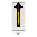 Tactical Impact Barrier Samsung Galaxy S25 Edge tempered glass kijelzővédő fólia felhelyező kerettel