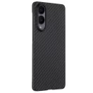 Tactical MagForce Aramid Samsung Galaxy S25 Edge MagSafe kompatibilis tok, fekete