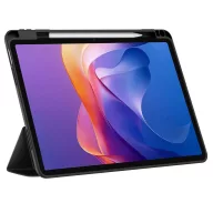   Tech-Protect SC Pen Xiaomi Redmi Pad 2 11" oldalra nyíló, kitámasztható mappa tok ceruza tartóval, fekete