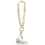 Guess Universal Wrist Strap Crystals 4G Charm csukló pánt, arany