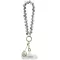 Guess Universal Wrist Strap Crystals 4G Charm csukló pánt, fekete
