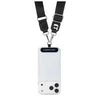  Karl Lagerfeld Universal Crossbody Strap Karl Patch univerzális nyak / vállpánt, fekete