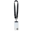 Karl Lagerfeld Universal Crossbody Strap Choupette Patch univerzális nyak / vállpánt, fekete