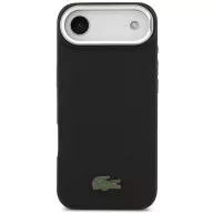   Lacoste Iconic Petit Pique Camera Stand Apple iPhone Air (2025) MagSafe tok kitámasztóval, fekete