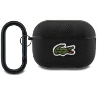   Lacoste Petit Pique Croc Logo Patch AirPods Pro 2 tok, fekete