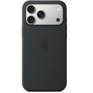 Apple iPhone 17 Pro Max gyári szilikon tok, MagSafe, fekete