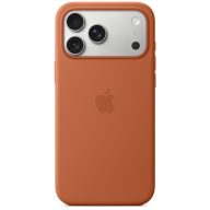 Apple iPhone 17 Pro gyári szilikon tok, MagSafe, terrakotta