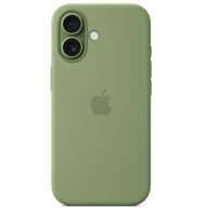 Apple iPhone 17 gyári szilikon tok, MagSafe, világoszöld