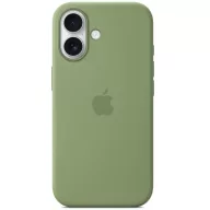 Apple iPhone 17 gyári szilikon tok, MagSafe, világoszöld