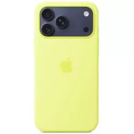 Apple iPhone 17 Pro gyári szilikon tok, MagSafe, neonsárga