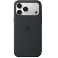 Apple iPhone 17 Pro gyári szilikon tok, MagSafe, fekete