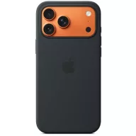 Apple iPhone 17 Pro gyári szilikon tok, MagSafe, fekete