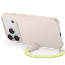 Apple iPhone 17 Pro Max Beats gyári Kickstand tok, MagSafe, Camera Control kompatibilis, kitámasztható, mészkőszürke