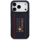 Red Bull Silicone Oversize Vertical Logo Apple iPhone 17 Pro MagSafe tok, tengerészkék