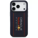 Red Bull Silicone Oversize Vertical Logo Apple iPhone 17 Pro Max MagSafe tok, tengerészkék
