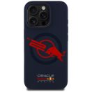 Red Bull Red Bull HC Silicone ORBR20 Logo Red Lining Apple iPhone 16 Pro Max MagSafe tok, tengerészkék