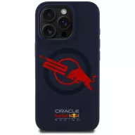   Red Bull Red Bull HC Silicone ORBR20 Logo Red Lining Apple iPhone 16 Pro Max MagSafe tok, tengerészkék