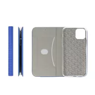   Forcell Sensitive Xiaomi Redmi 15 4G / Redmi 15 5G oldalra nyíló flip tok, kék