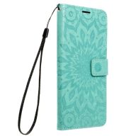   Mezzo Book Xiaomi Redmi 15 4G / 15 5G kinyitható tok kártyatartóval, mandala minta, zöld