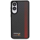 Red Bull Real Carbon Fiber Powerbar Samsung Galaxy S25 Edge MagSafe tok, fekete