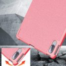 Origami Smart Case Apple iPad Air 11 (2024 / 2025) / iPad Air 4 / 5 (2020 / 2022) mappa tok, érintőceruza tartóval, rózsaszín