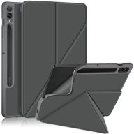   Origami Smart Case Apple iPad 11 2025 / iPad 10.9 2022 mappa tok, érintőceruza tartóval, szürke