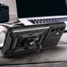 Tech-Protect Camshield Pro Samsung Galaxy A16 strapabíró tok kameravédelemmel, kitámasztóval, fekete