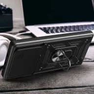   Tech-Protect Camshield Pro Xiaomi 14T strapabíró tok kameravédelemmel, kitámasztóval, fekete