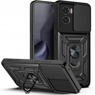   Tech-Protect Camshield Pro Poco X7 Pro strapabíró tok kameravédelemmel, kitámasztóval, fekete