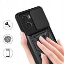 Tech-Protect Camshield Pro Poco X7 Pro strapabíró tok kameravédelemmel, kitámasztóval, fekete